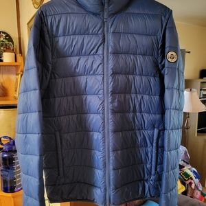 Abercrombie and Fitch Blue Winter Jacket Large